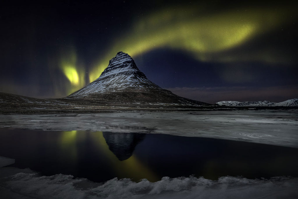 aurora boreal en islandia