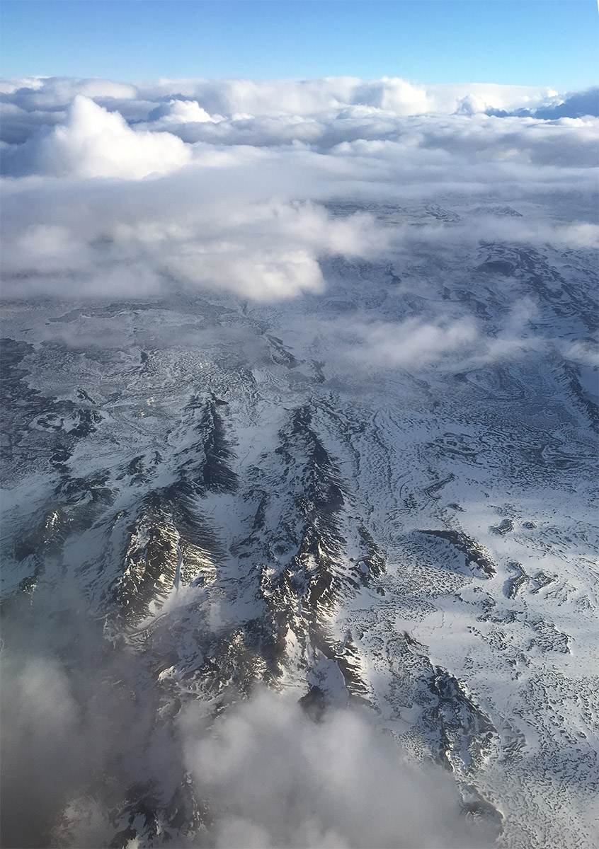 Islandia desde el aire