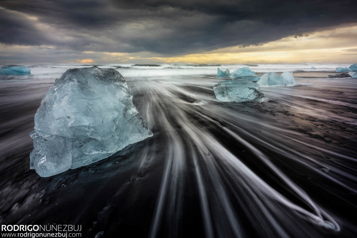 Red de diamantes Jokulsarlon